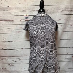LuLaRoe Monochrome Geometric Dress